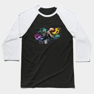 Octopus Baseball T-Shirt